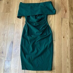 Vince Camuto off shoulder fitted sheath dress size 0